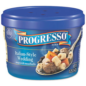 General Mills SN42185 - Progresso Soup Microwave Bowls, Italian-Style Wedding, 15.25 oz, 6 Bowls/Cartongeneral 