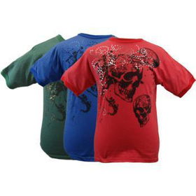 Men's Style Skull T-Shirt Case Pack 12men 