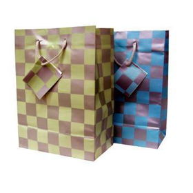 Checkered Print Small Everyday Gift Bag Assortment Case Pack 60checkered 