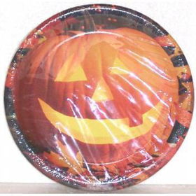 Halloween Pumpkin Plates Case Pack 72halloween 