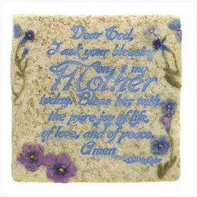 Mother's Blessing Mini Plaque Case Pack 1mother 