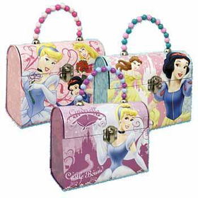 Disney Princess Dome-Shape Tin Lunch Box Case Pack 72disney 