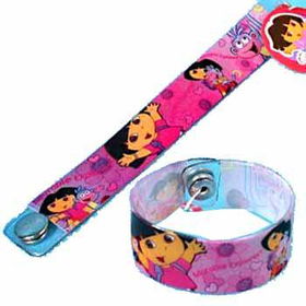 Dora PVC Bracelet In Assorted Prints Case Pack 576dora 