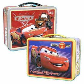 Cars Tin Lunch Box In 2 Assorted Prints Case Pack 84cars 