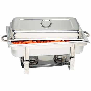 Maxam Elegant Stainless Steel Chafing Dish Case Pack 1maxam 