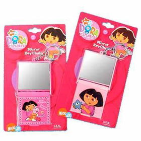 Dora the Explorer 2" x 2" Keychain With Mirror Case Pack 432dora 