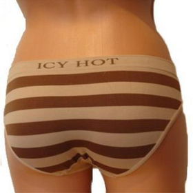 Icy Hot Seamless Bikini Panty with Wide Stripes Case Pack 12icy 