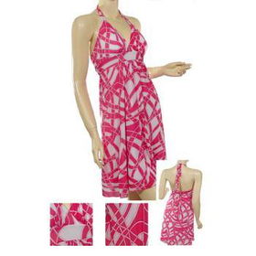 Ladies Halter Dress with Support Cups Case Pack 6