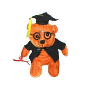 7" Brown - Graduation Bear Case Pack 72brown 