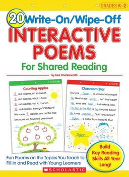 20 Write-on/Wipe-off Interactive Poems for Shared Readingwrite 