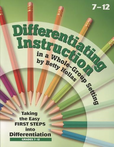 Differentiating Instruction in a Whole Group Settingdifferentiating 