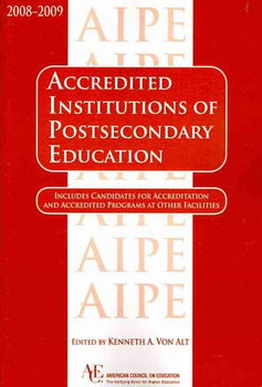 Accredited Institutions of Postsecondary Education 2008-2009accredited 