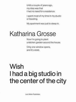 Wish I Had a Big Studio in the Center of the Citywish 