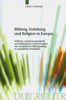 Bildung, Erziehung Und Religion in Europabildung 