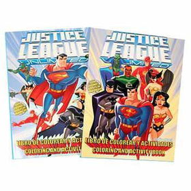 Justice League 96-Page Bilingual Coloring Book Case Pack 480justice 