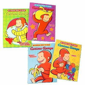 Curious George Coloring Book - Assorted Case Pack 432curious 