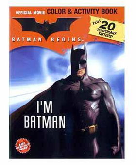 Batman Begins Coloring and Activity Book Case Pack 816batman 