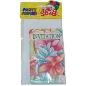 Floral Party Invitations Case Pack 144floral 