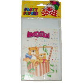 Party Invitations - 2 Little Bears Case Pack 144party 