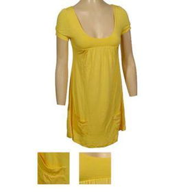 Ladies Fashion Cap Sleeved A-Line Dress w/Pockets Case Pack 6ladies 