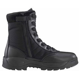 Classic 9 in., Steel Toe, Size Zip, Black, Size 12classic 