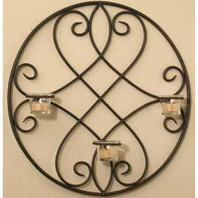 Luca Bella Home Lindsey Wrought Iron Wall Sconce Case Pack 1luca 