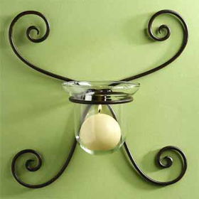 Luca Bella Home Gabrielle Wrought Iron Wall Sconce Case Pack 1luca 