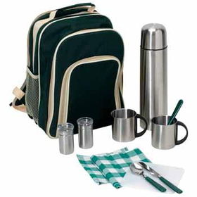 Maxam 12pc Coffee Picnic Backpack Set Case Pack 1maxam 