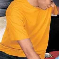 Hanes heavyweight 50/50 crew neck Color: YELLOW 2XLhanes 