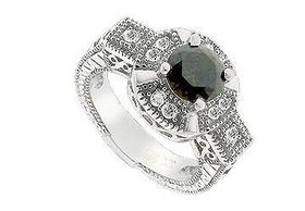 Cubic Zirconia Sterling Silver Ringcubic 