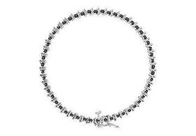 Black Diamond Bracelet : 14K White Gold - 2.00 CT Diamondsblack 