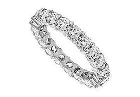 Diamond Eternity Band : 14K White Gold - 0.50 CT Diamonds - Ring Size 9.5diamond 