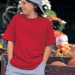 Jerzees heavyweight Blend 50/50 crew neck Color: TRUE RED YOUTH: Y6-8jerzees 