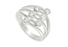 CZ Sterling Silver Ringsterling 