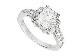 CZ Sterling Silver Ringsterling 