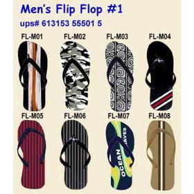 Men's Flip Flops Case Pack 144men 