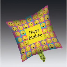 18" Mylar Balloon - Bright Smiles Case Pack 24mylar 