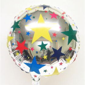 18" Mylar Balloon - All Over Stars Case Pack 24mylar 