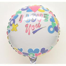 18" Mylar Balloon - I Love You Case Pack 24mylar 