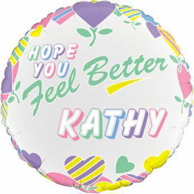 18" Mylar Balloon - Feel Better Case Pack 24mylar 