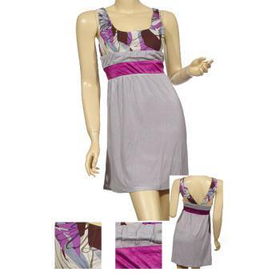 Ladies Fashion Sleeveless Scoop Neck Dress Case Pack 6ladies 