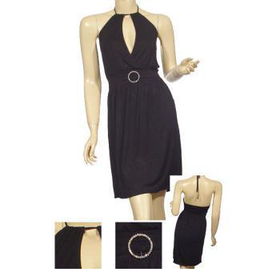 Ladies Fashion Sleeveless Halter Dress Case Pack 6ladies 