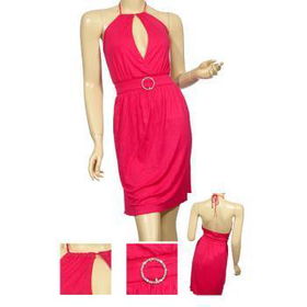 Ladies Fashion Sleeveless Halter Dress Case Pack 6ladies 