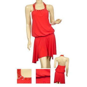 Ladies Fashion Sleeveless Halter Dress Case Pack 6ladies 