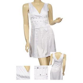 Ladies Fashion V-Neck Sleeveless Dress Case Pack 6ladies 