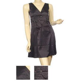 Ladies Fashion V-Neck Sleeveless Dress Case Pack 6ladies 