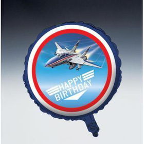 18" Mylar Balloon - Fighter Pilot Birthday Case Pack 24mylar 