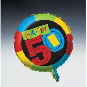 18" Mylar Balloon - Happy Something 50 Case Pack 24mylar 