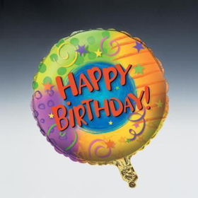 18" Mylar Balloon - Birthday Funk Case Pack 24mylar 