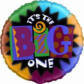 18" Mylar Balloon - It's the Big One Case Pack 24mylar 